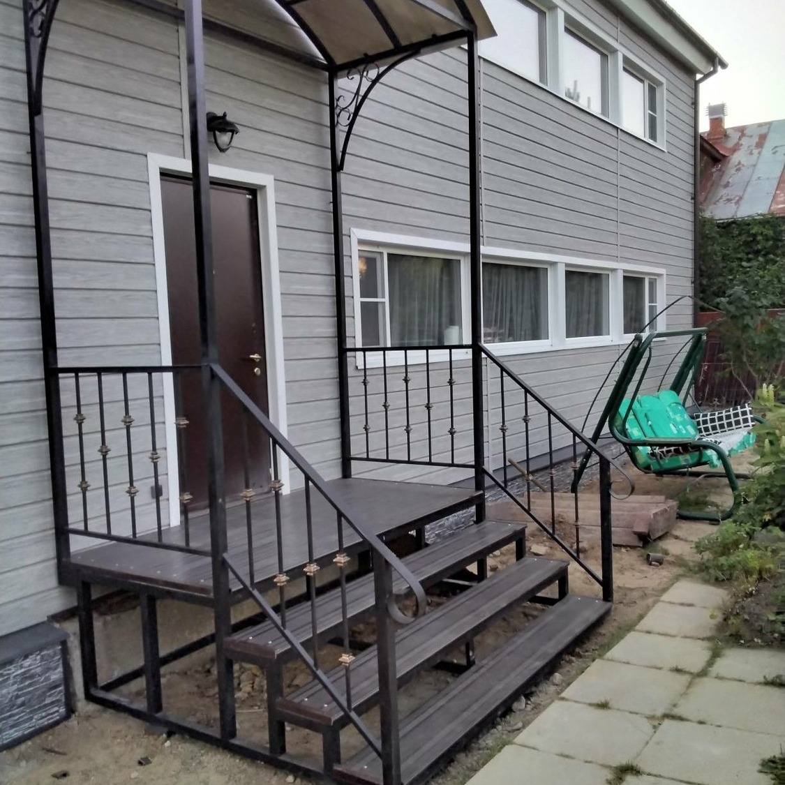 крыльцо с навесрм крыльцо с навесом