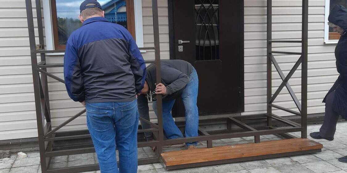 крыльцо+навес уличное крыльцо с навесов