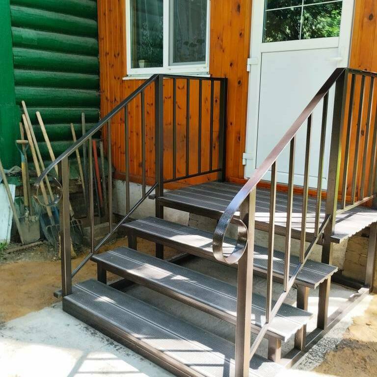 металлическое крыльцо крыльцо из металла